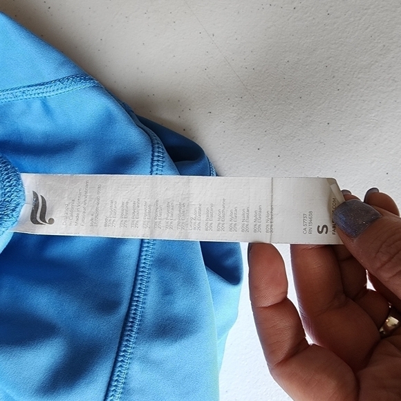 Fabletics Women's Blue Leggings Size S. - Picture 5 of 6